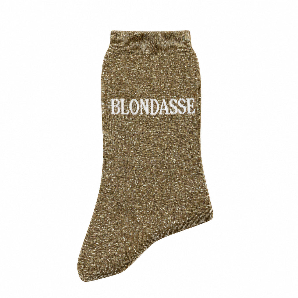 Chaussettes "Blondasse"