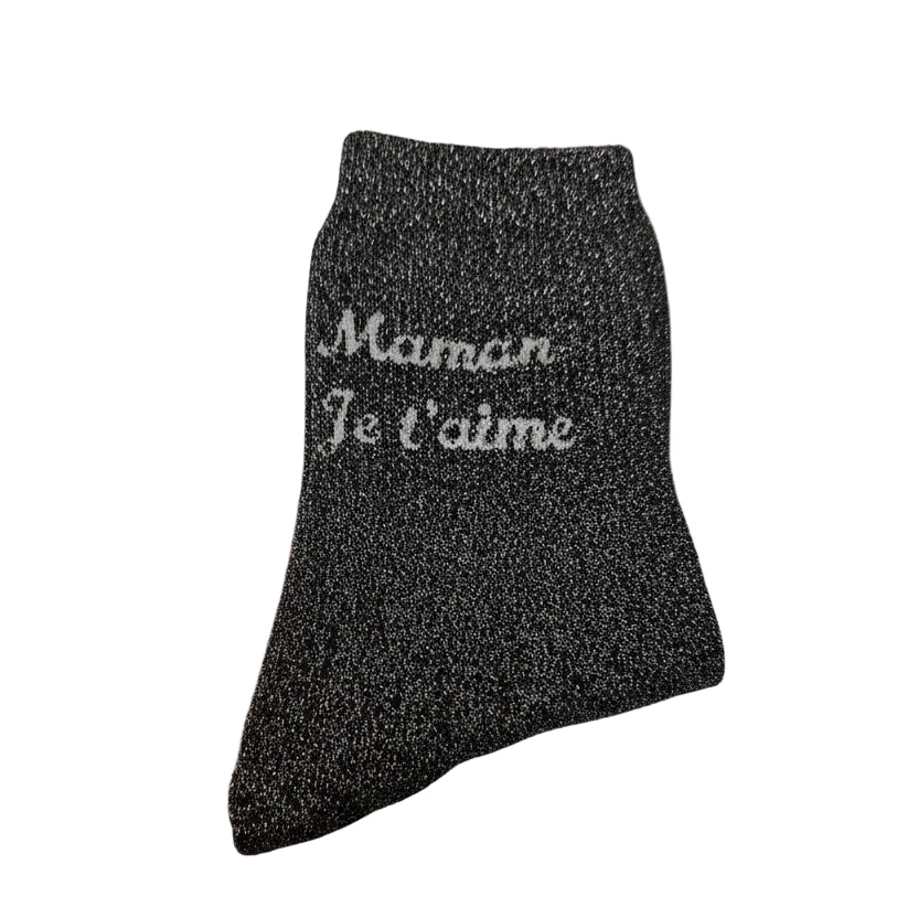 Chaussettes "Maman je t'aime"