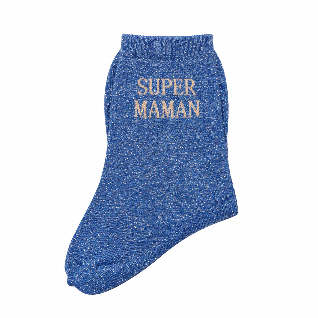 Chaussettes "Super maman"