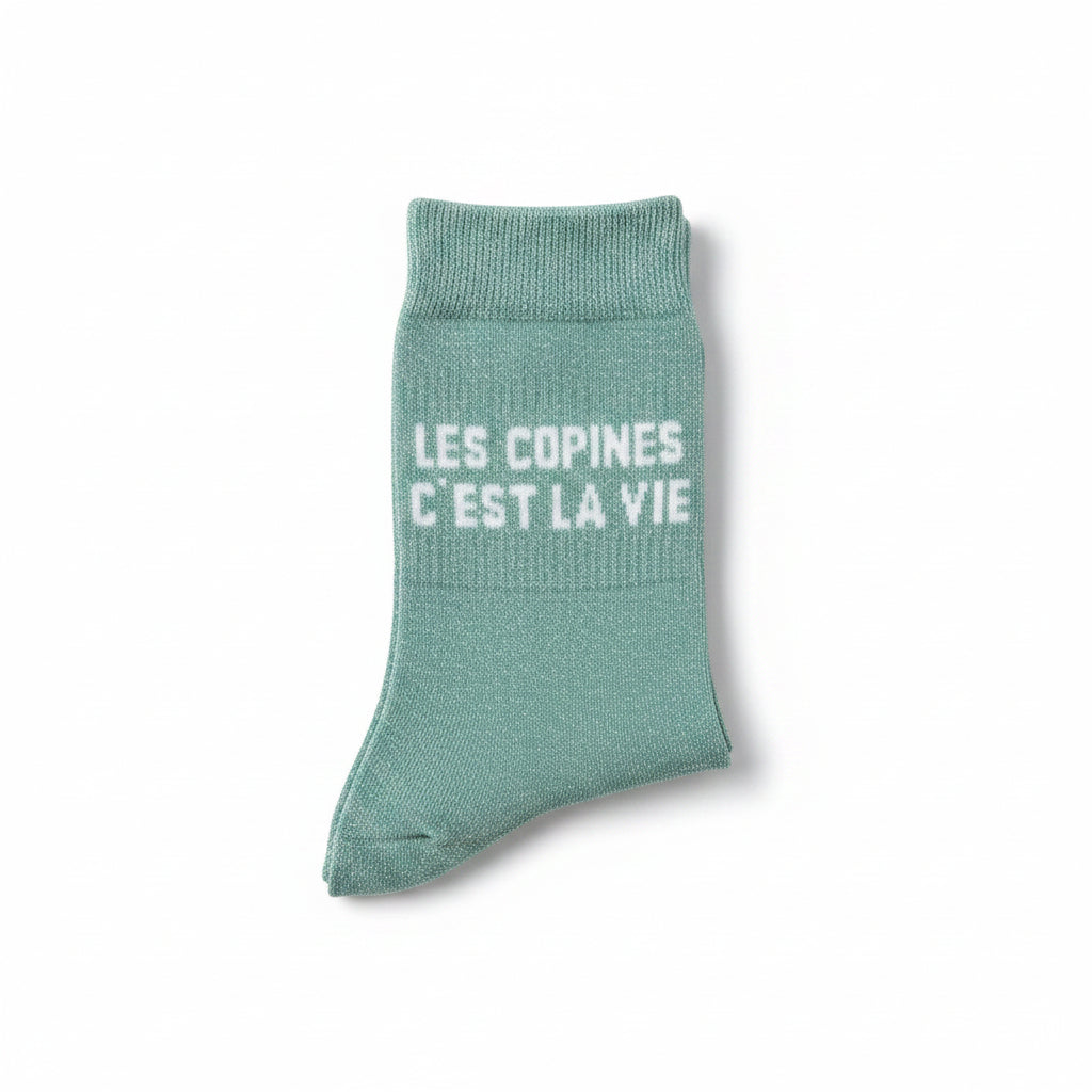Chaussettes ‘’Les copines c’est la vie’’