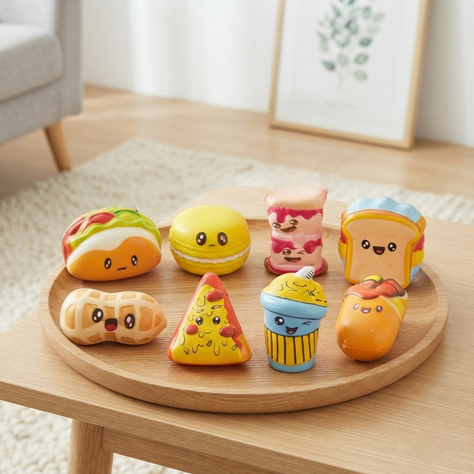 Squishy dumpling dessert
