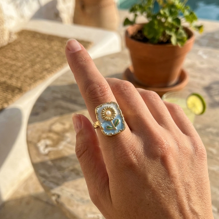 Bague Tournesol