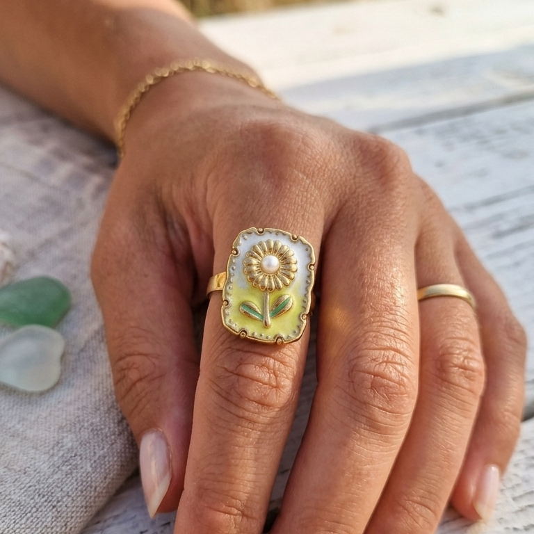 Bague Tournesol