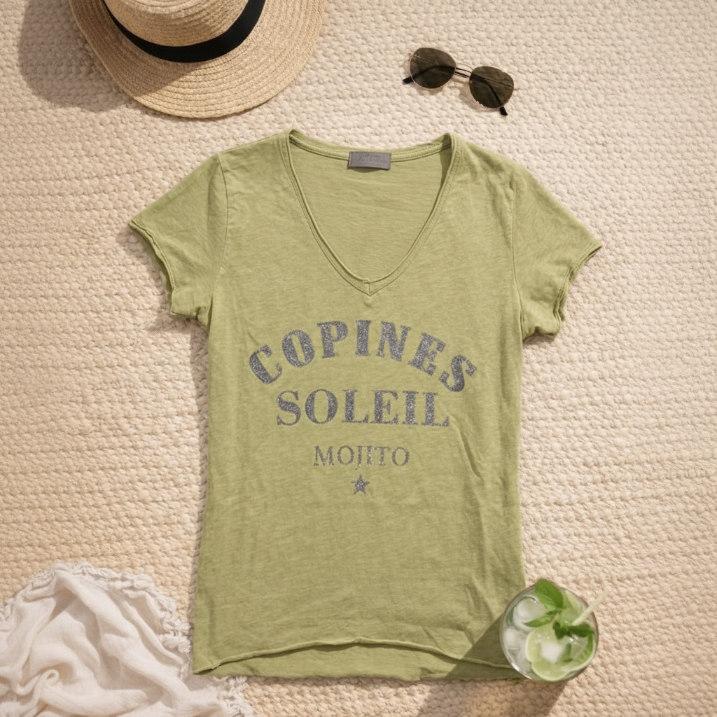 T-shirt "Copines soleil mojito"