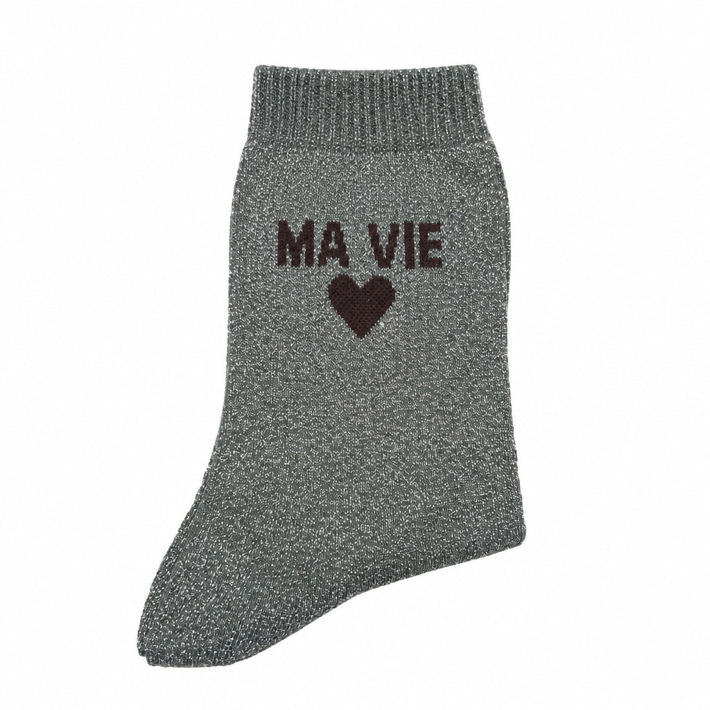 Chaussettes "Ma vie ♡"