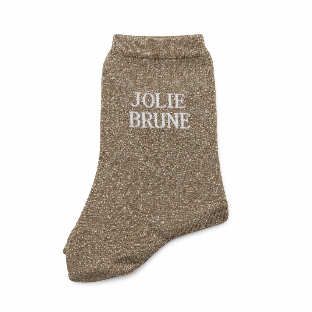 Chaussettes "Jolie Brune"