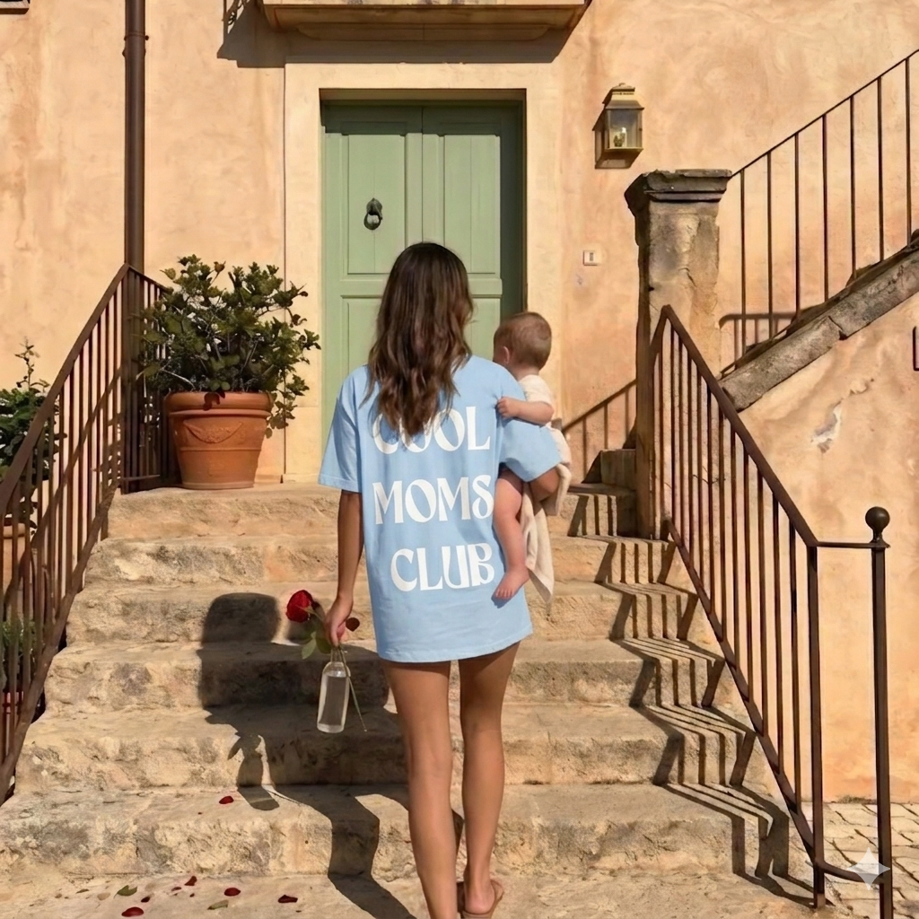 T-shirt ‘’Cool moms club’’