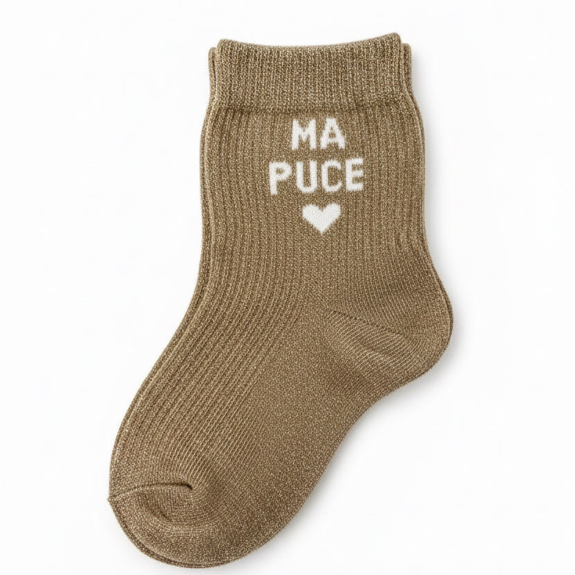 Chaussettes "Ma puce"