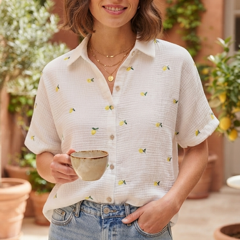 Chemise Citrons