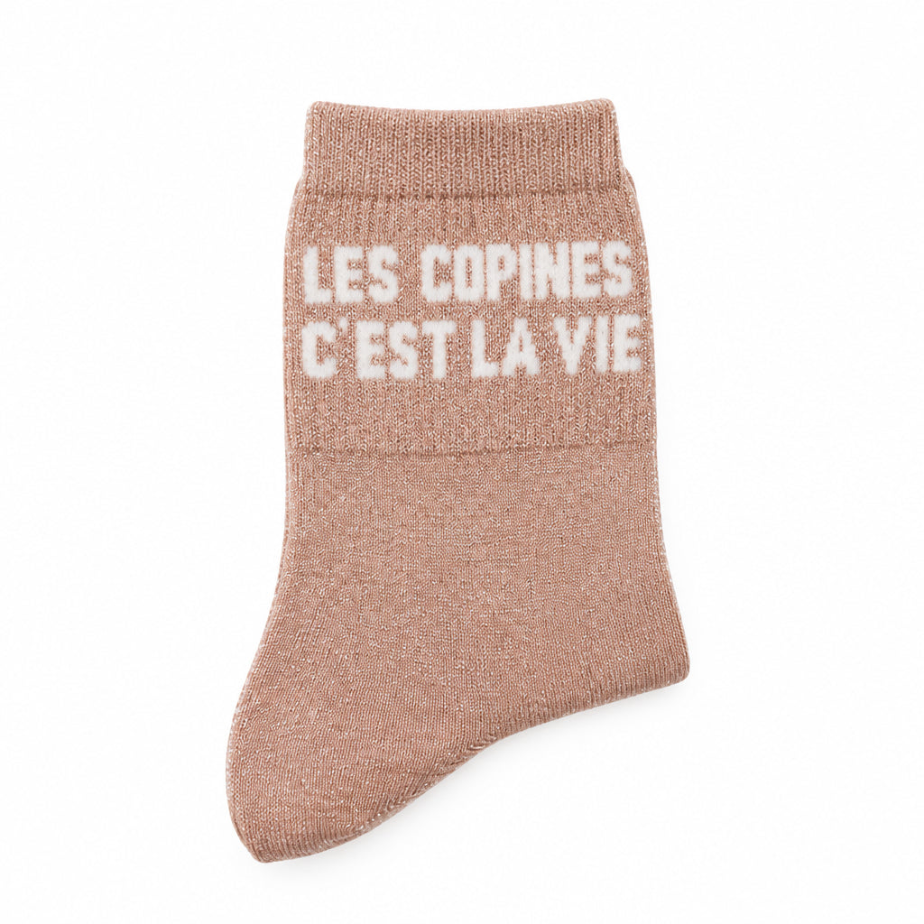 Chaussettes ‘’Les copines c’est la vie’’