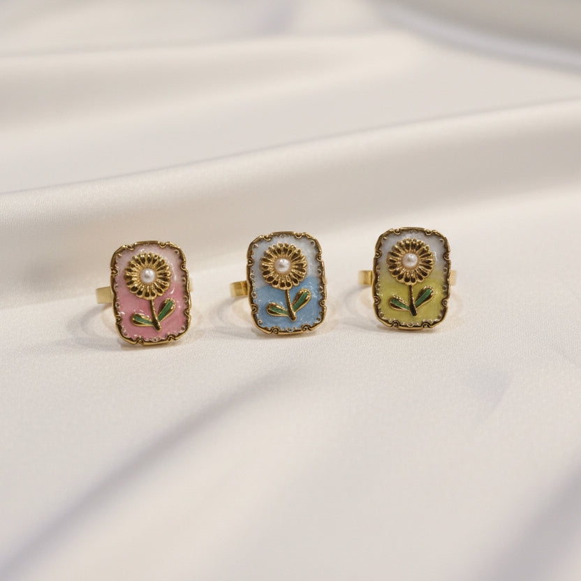 Bague Tournesol
