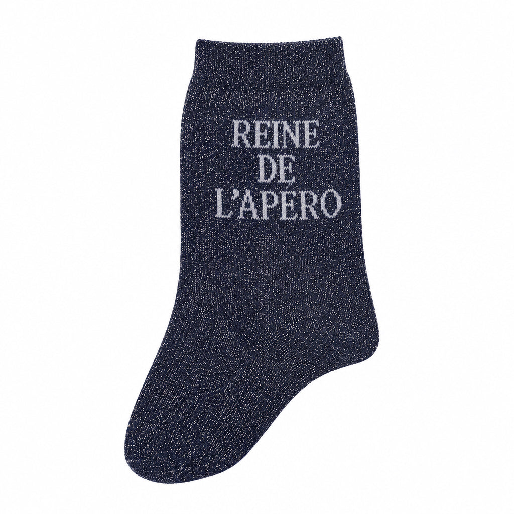 Chaussettes "Reine de l'apéro"