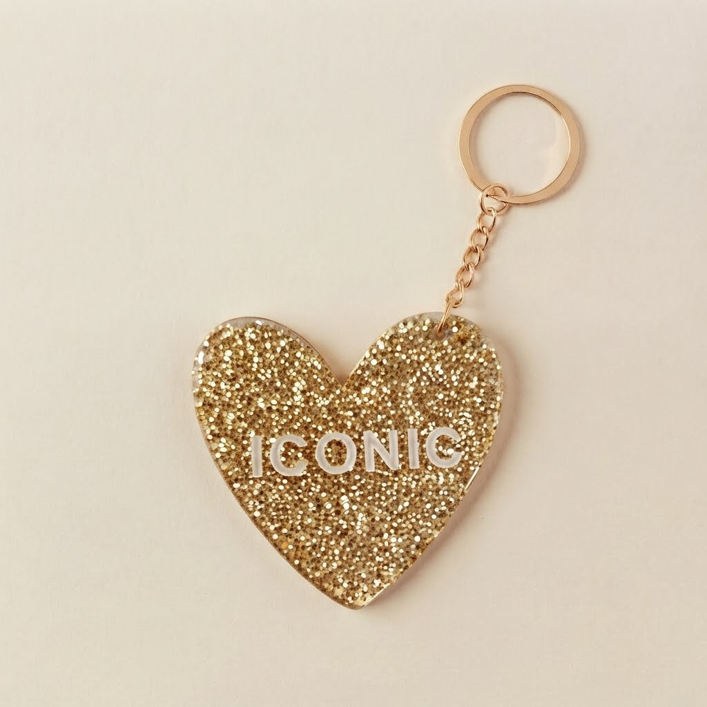 Porte-clés coeur "Iconic"