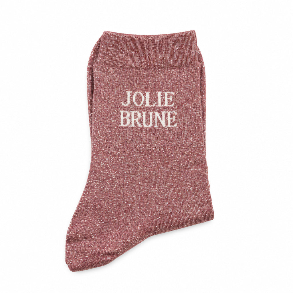 Chaussettes "Jolie Brune"