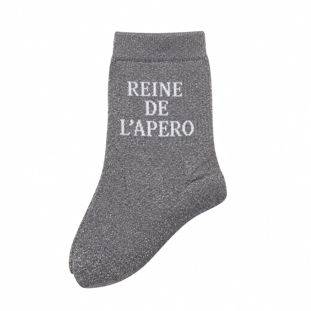 Chaussettes "Reine de l'apéro"