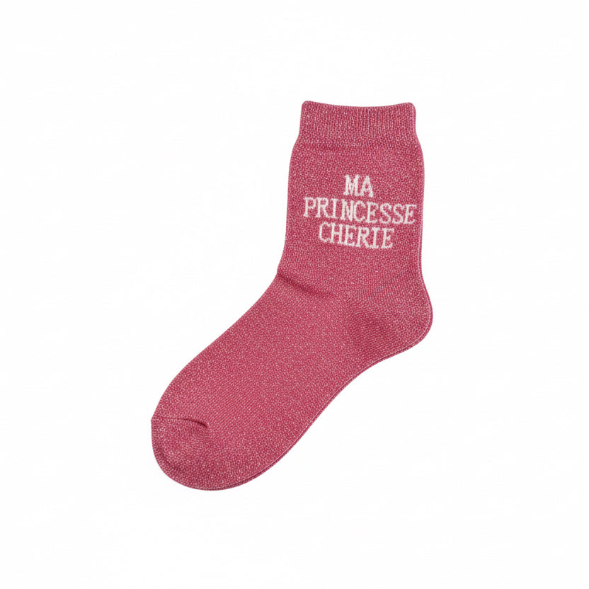 Chaussettes enfant "Ma princesse chérie"