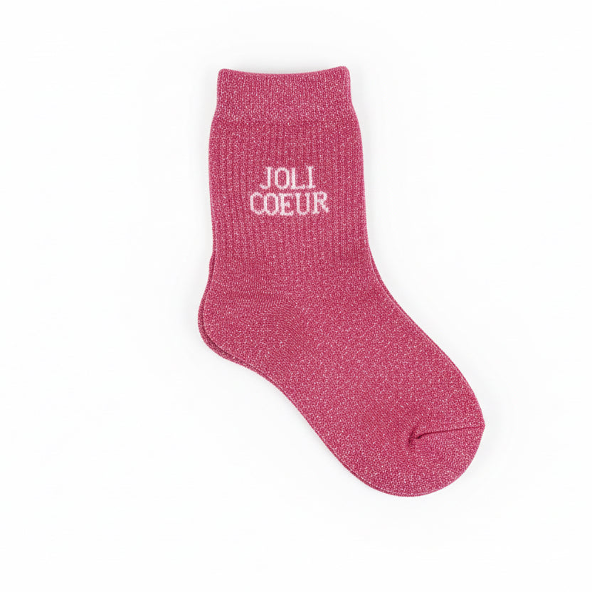 Chaussettes enfant "Joli coeur"