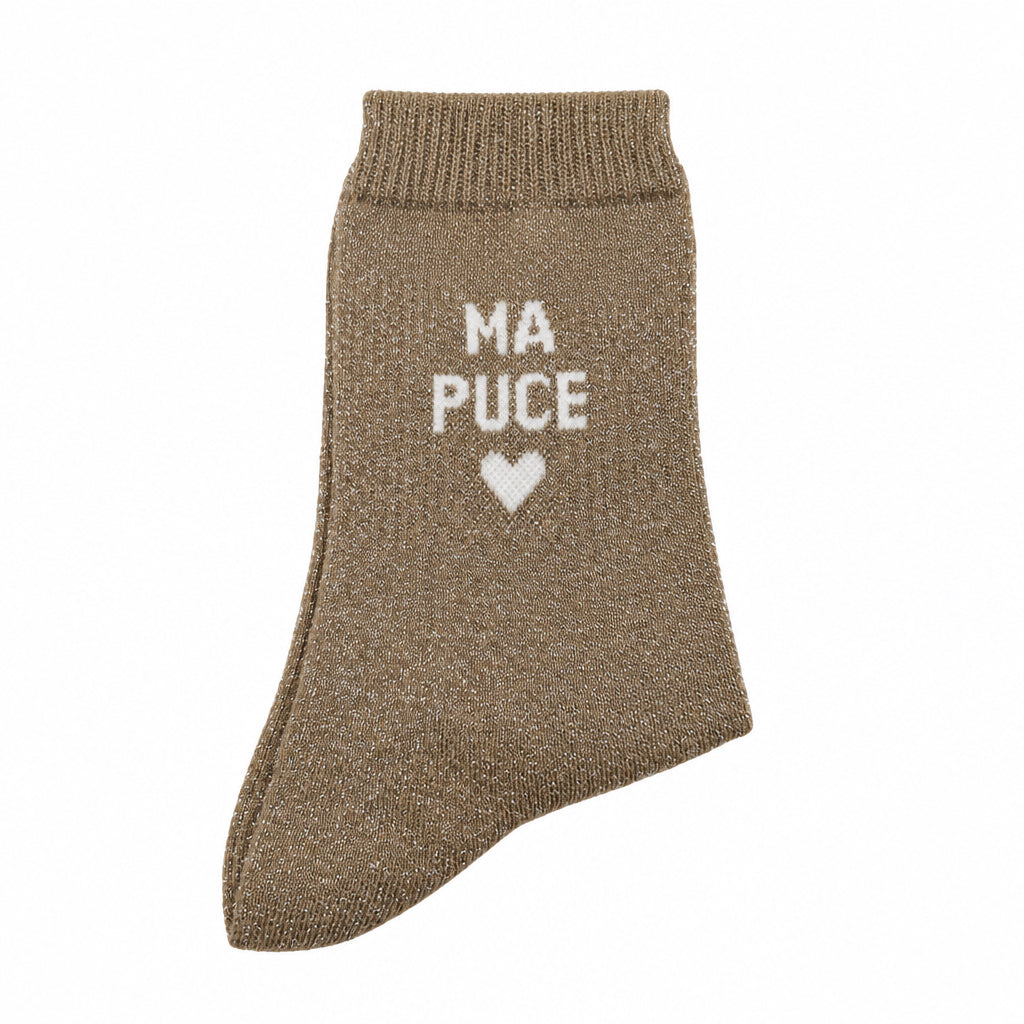 Chaussettes "Ma puce"