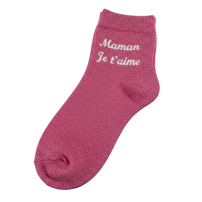 Chaussettes "Maman je t'aime"