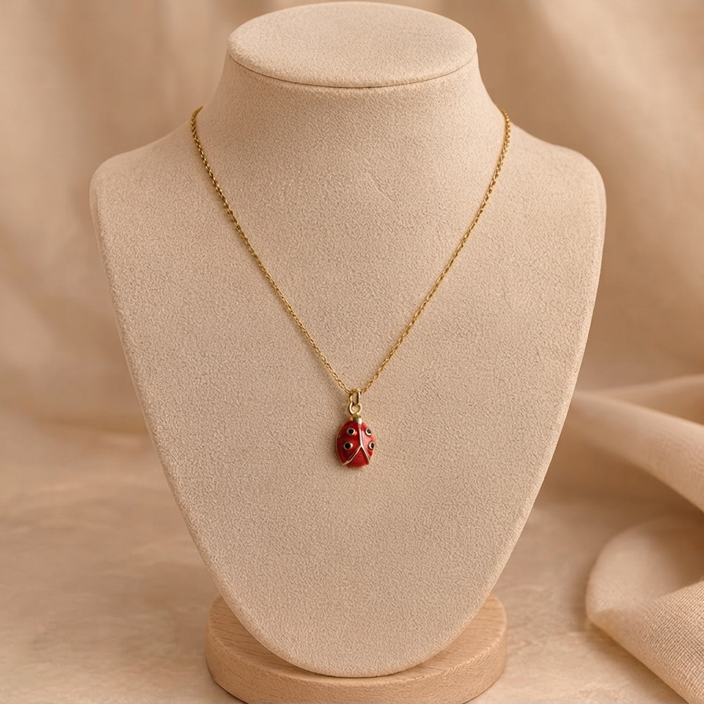 Collier Coccinelle