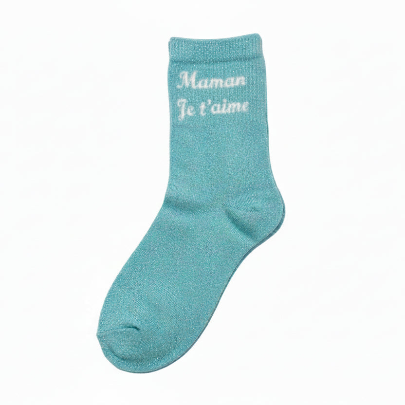 Chaussettes "Maman je t'aime"