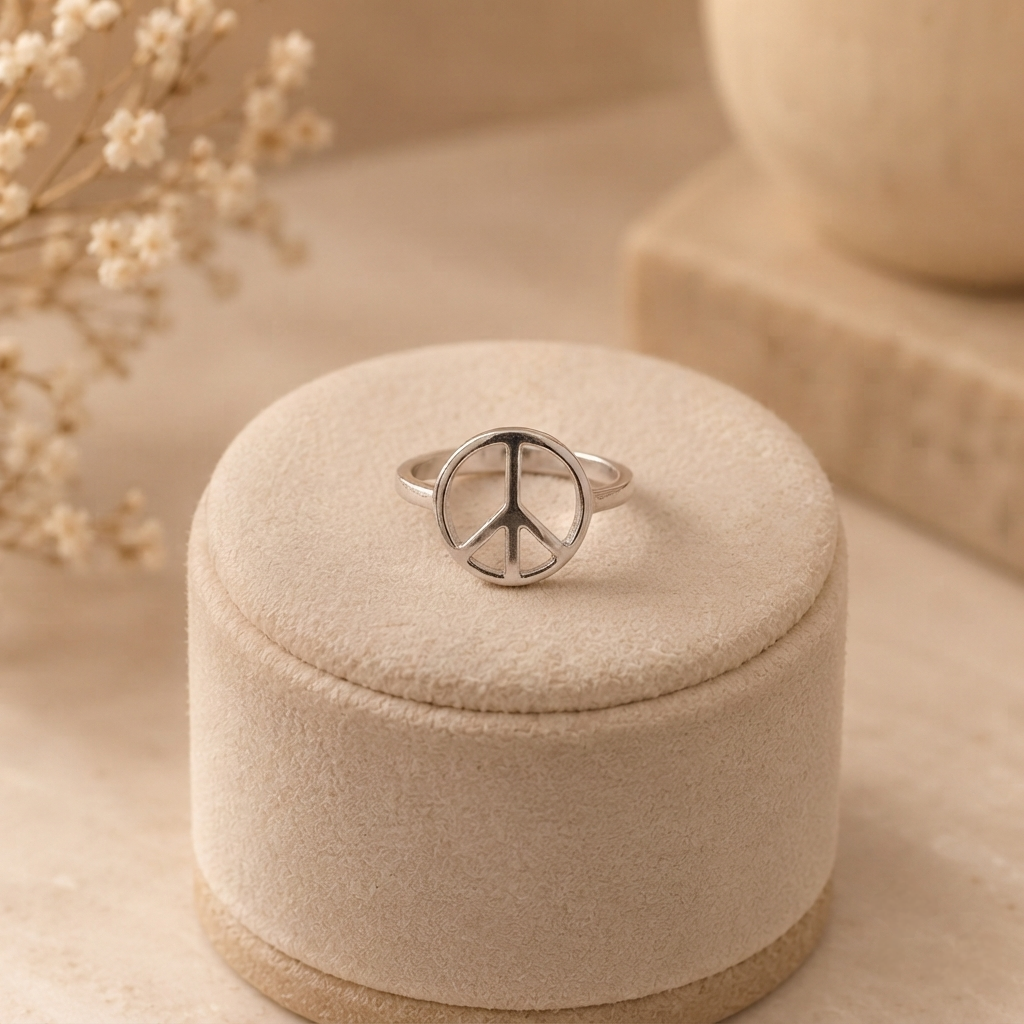 Bague Peace & Love