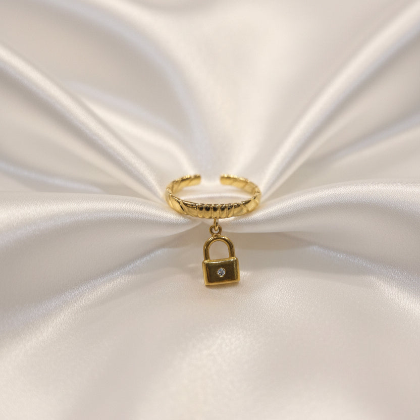 Bague breloque Luna