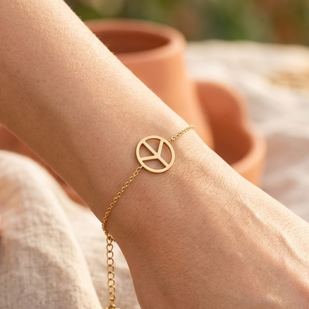 Bracelet Peace & Love