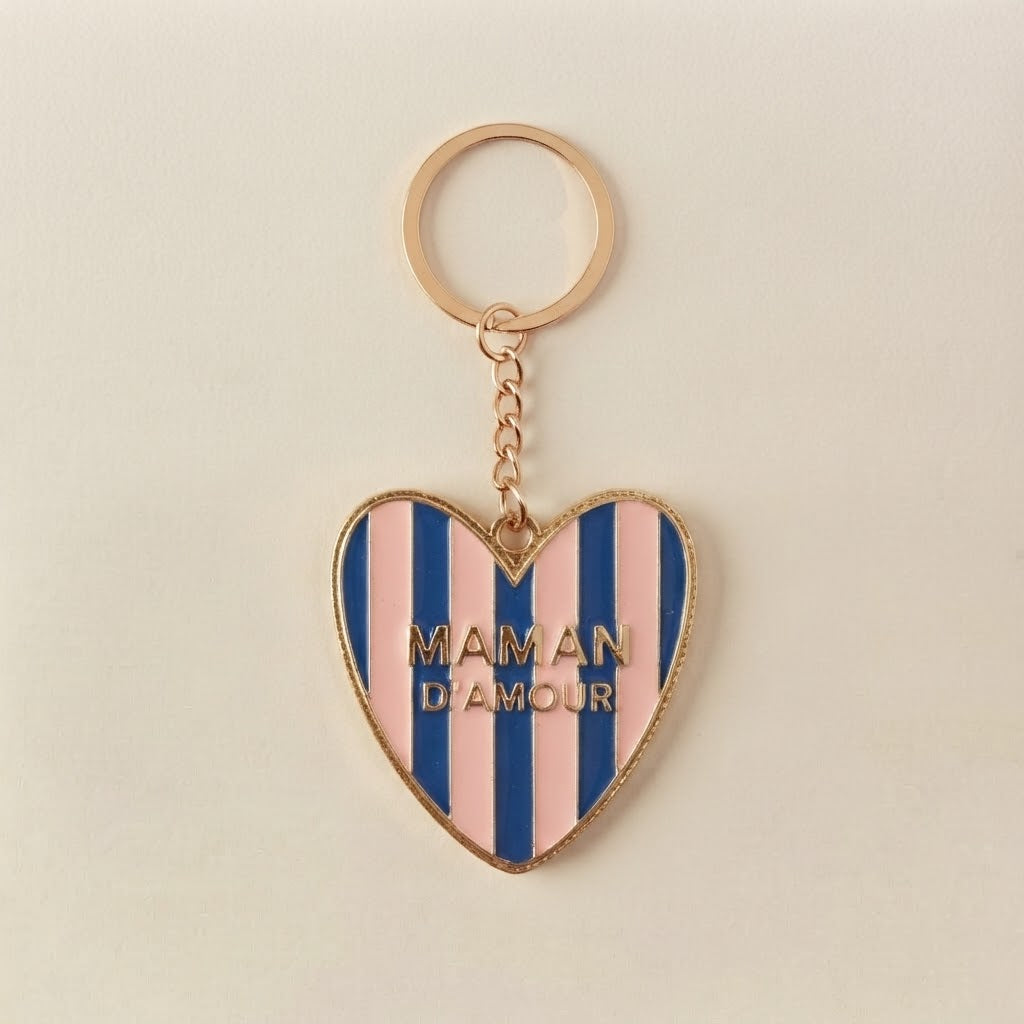 Porte-clés "Maman d'amour"