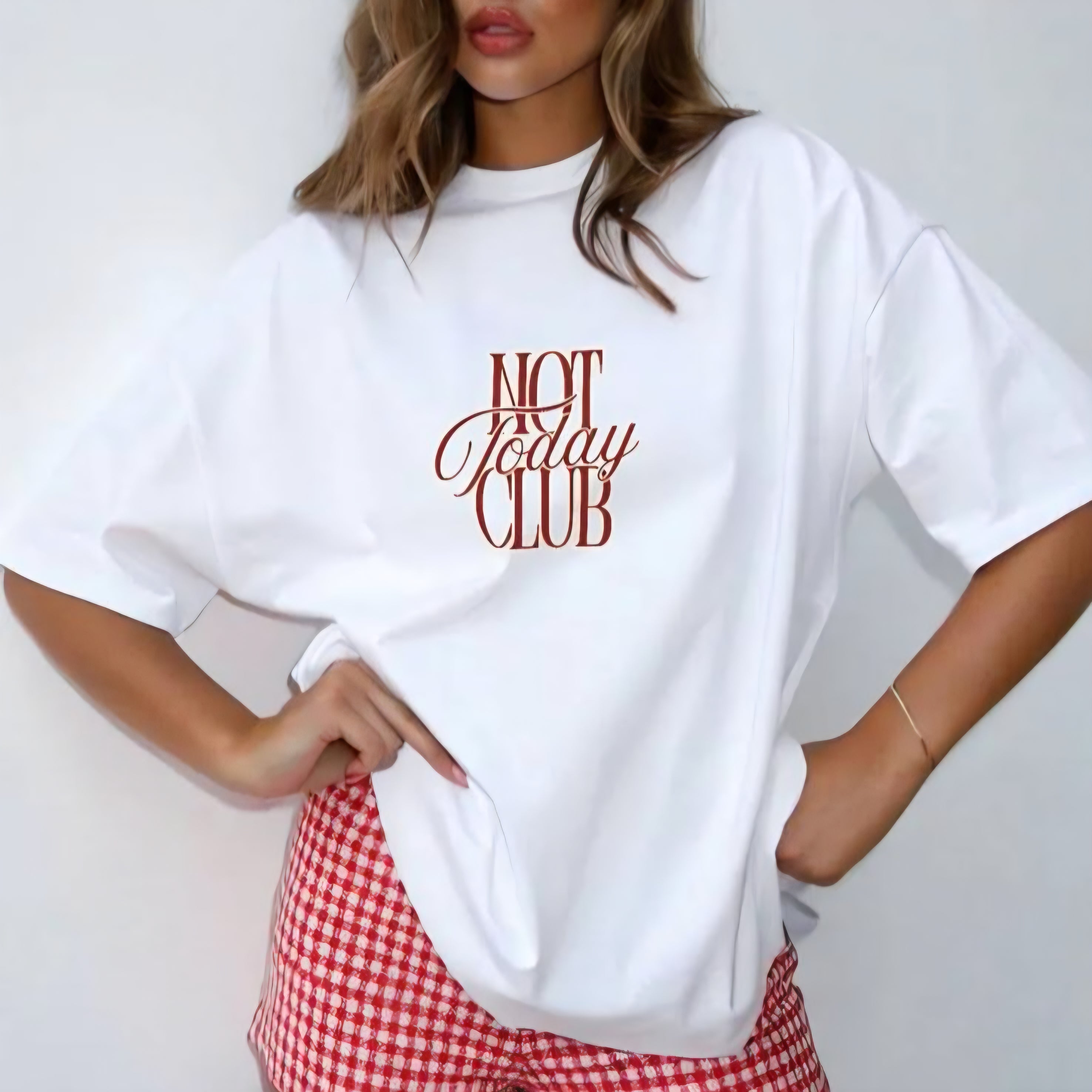 T-shirt "Not today club"