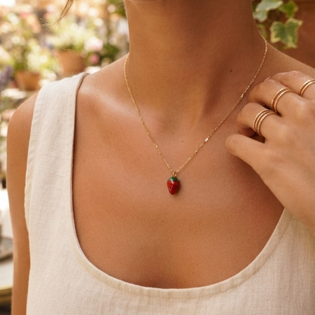 Collier Fraise