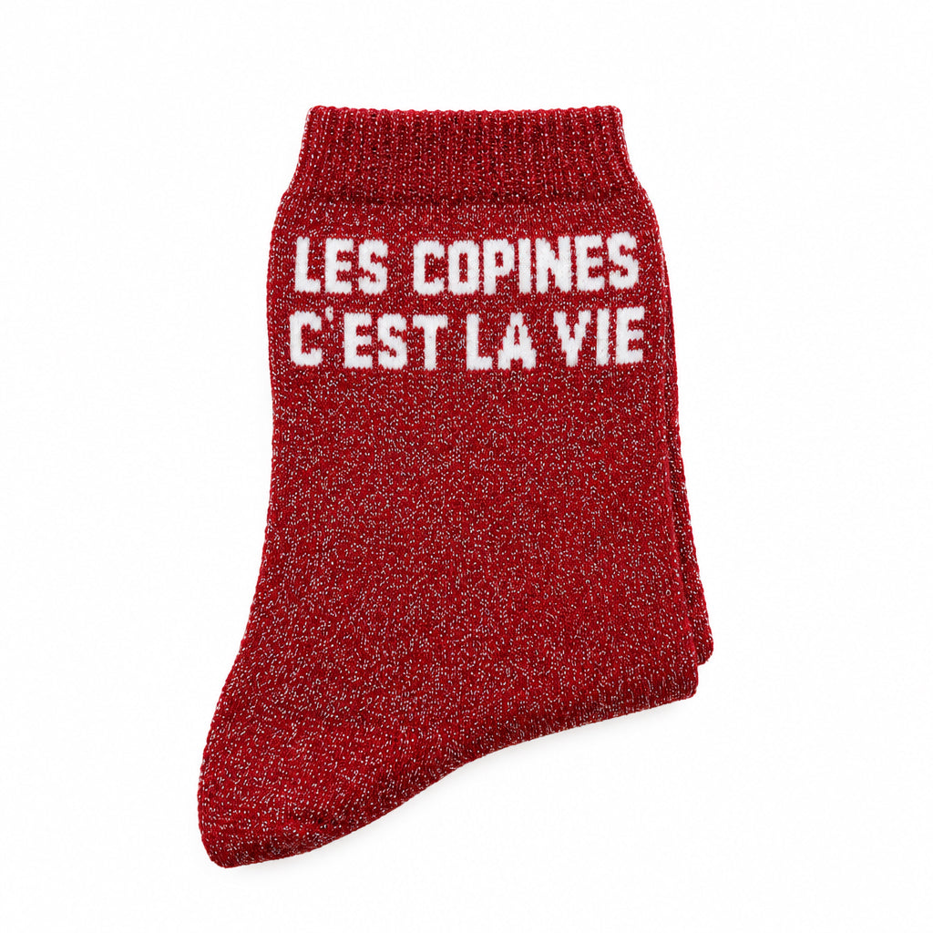 Chaussettes ‘’Les copines c’est la vie’’
