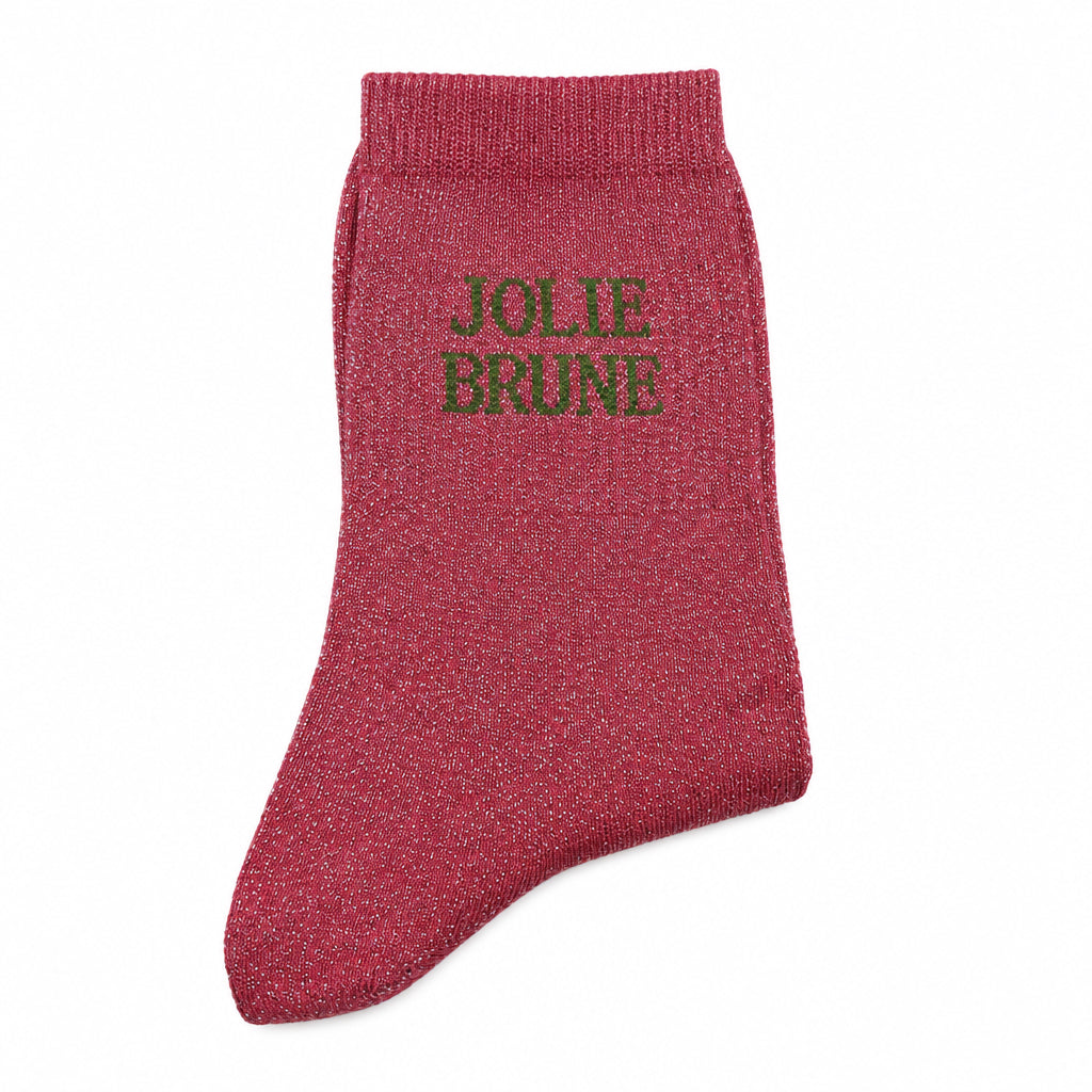 Chaussettes "Jolie Brune"