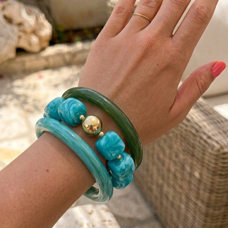 Trio de bracelets