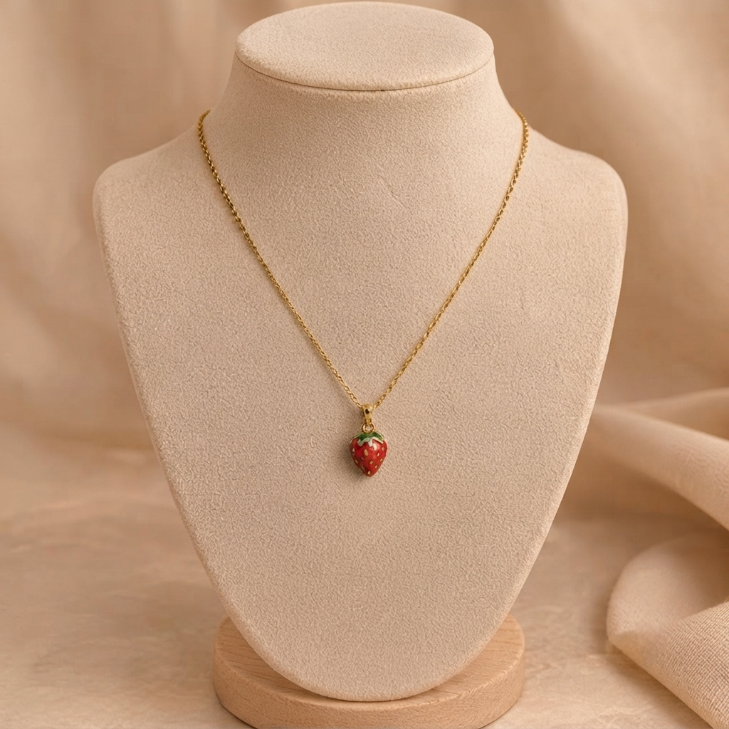 Collier Fraise