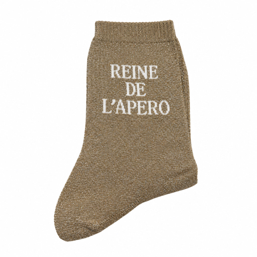 Chaussettes "Reine de l'apéro"