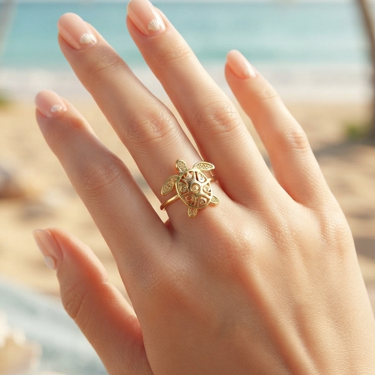 Bague Tortue