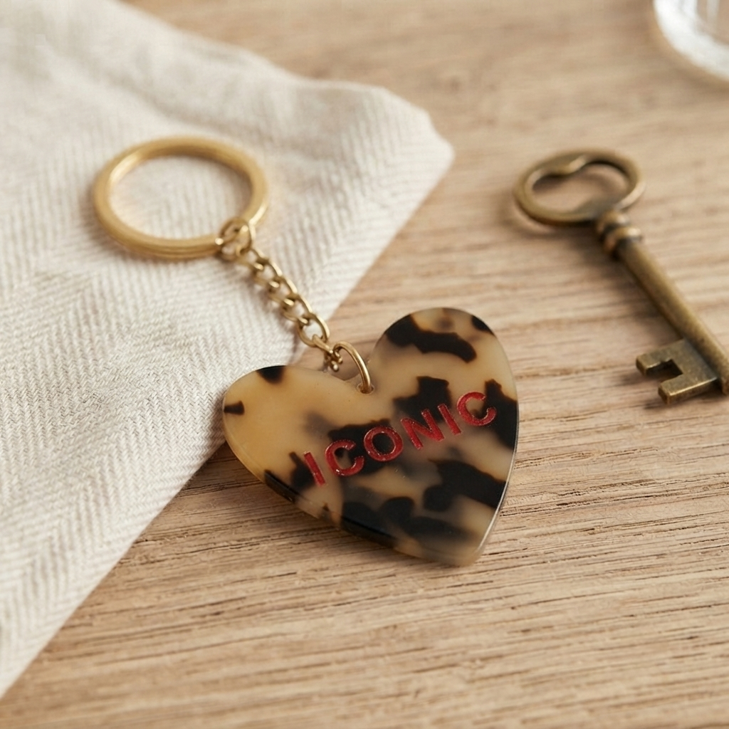 Porte-clés coeur "Iconic"