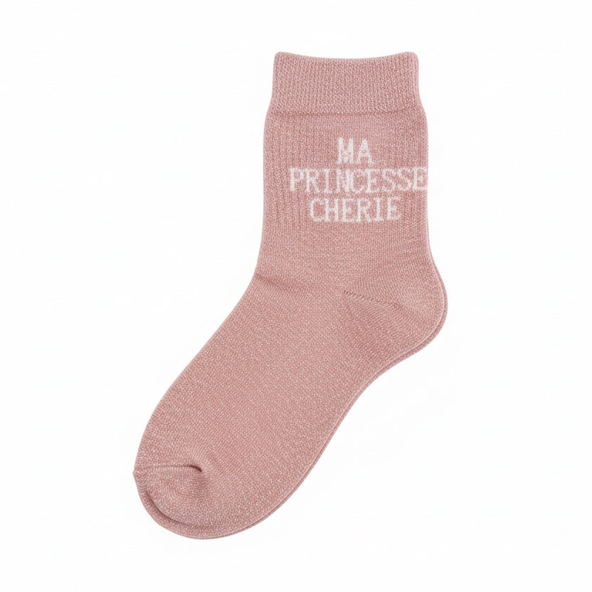 Chaussettes enfant "Ma princesse chérie"