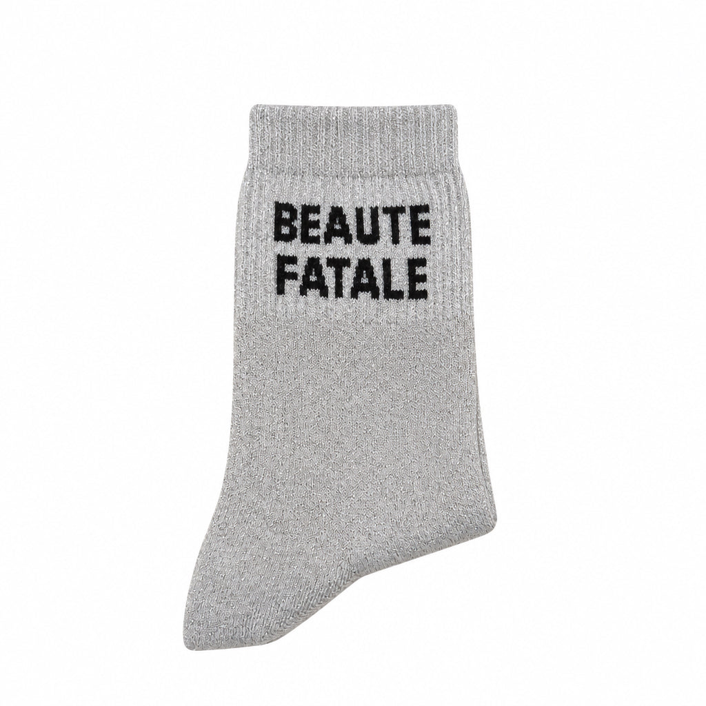 Chaussettes "Beauté fatale"