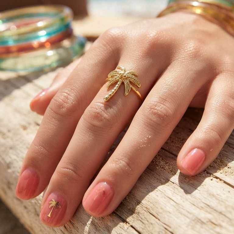 Bague palmier