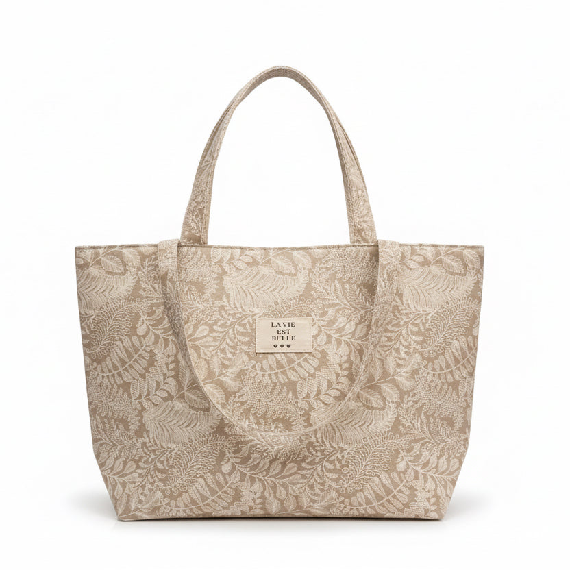 Cabas "La vie est belle"