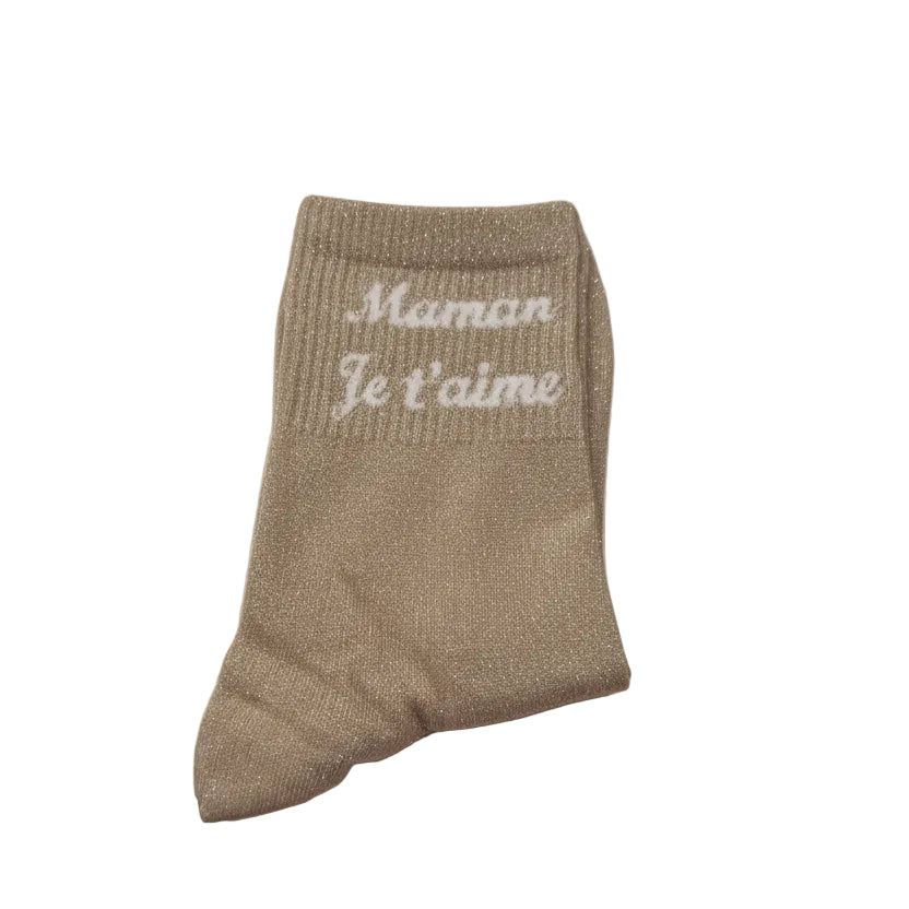 Chaussettes "Maman je t'aime"