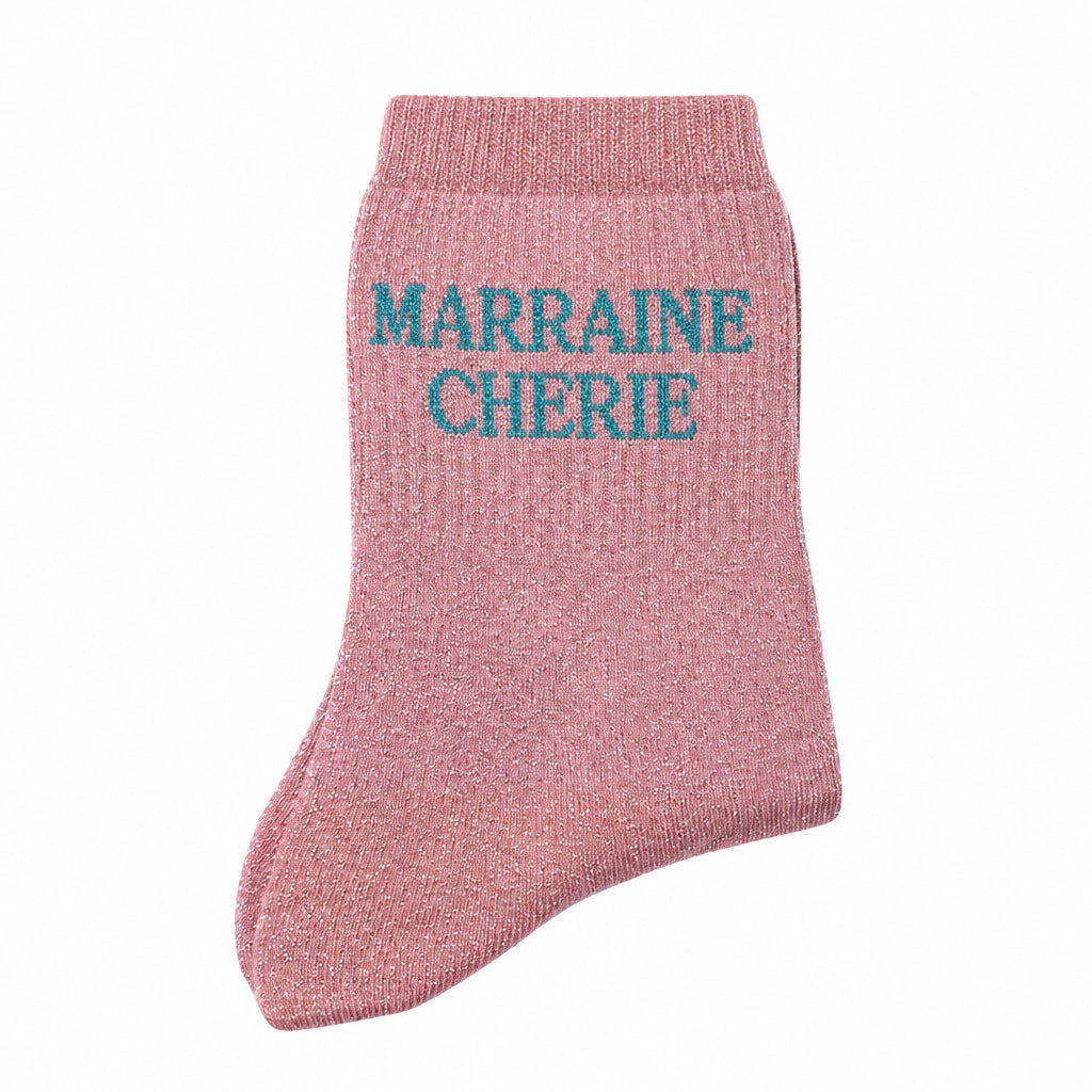 Chaussettes "Marraine chérie"