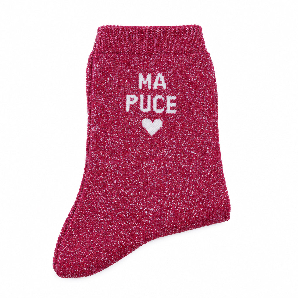 Chaussettes "Ma puce"