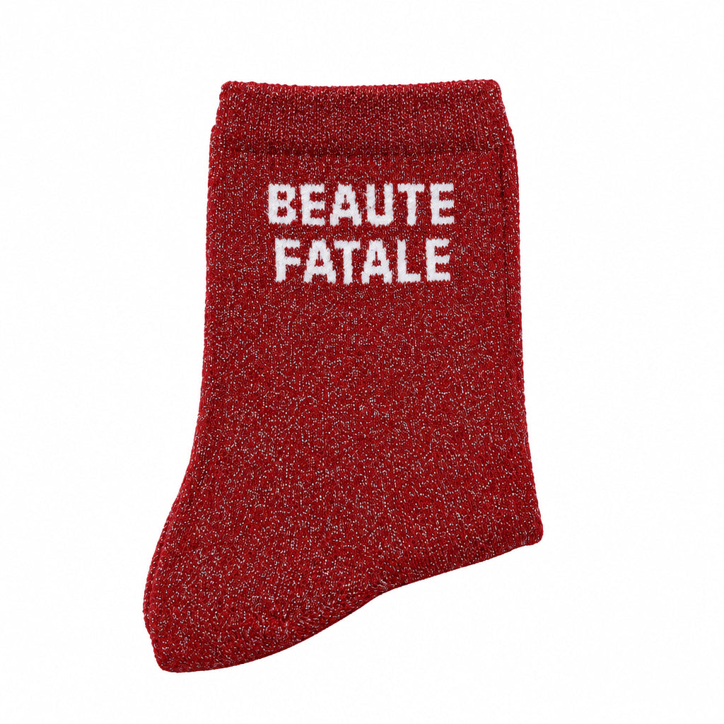 Chaussettes "Beauté fatale"