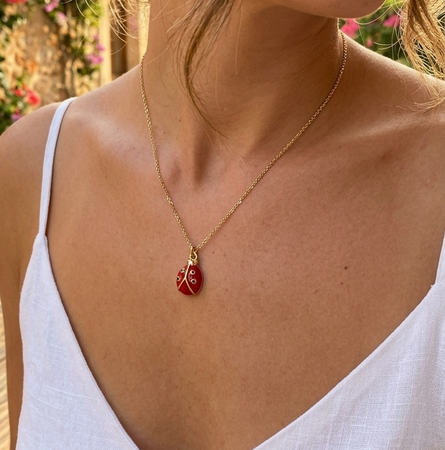 Collier Coccinelle