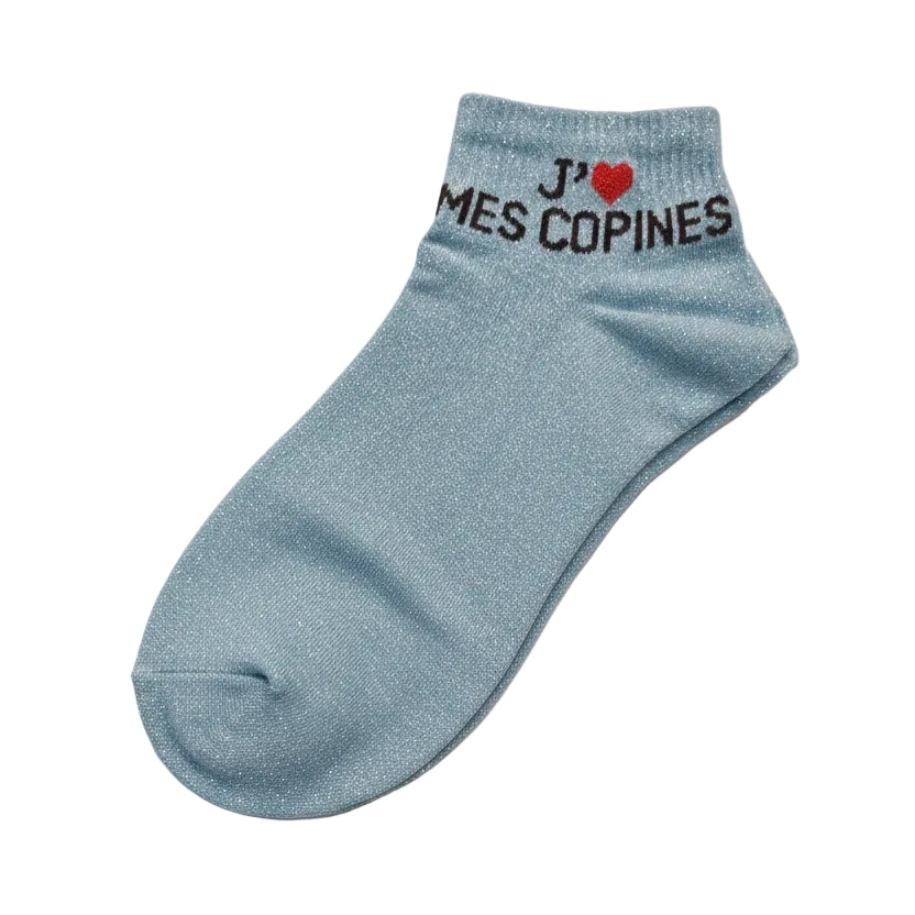 Socquettes "J'❤️ mes copines"