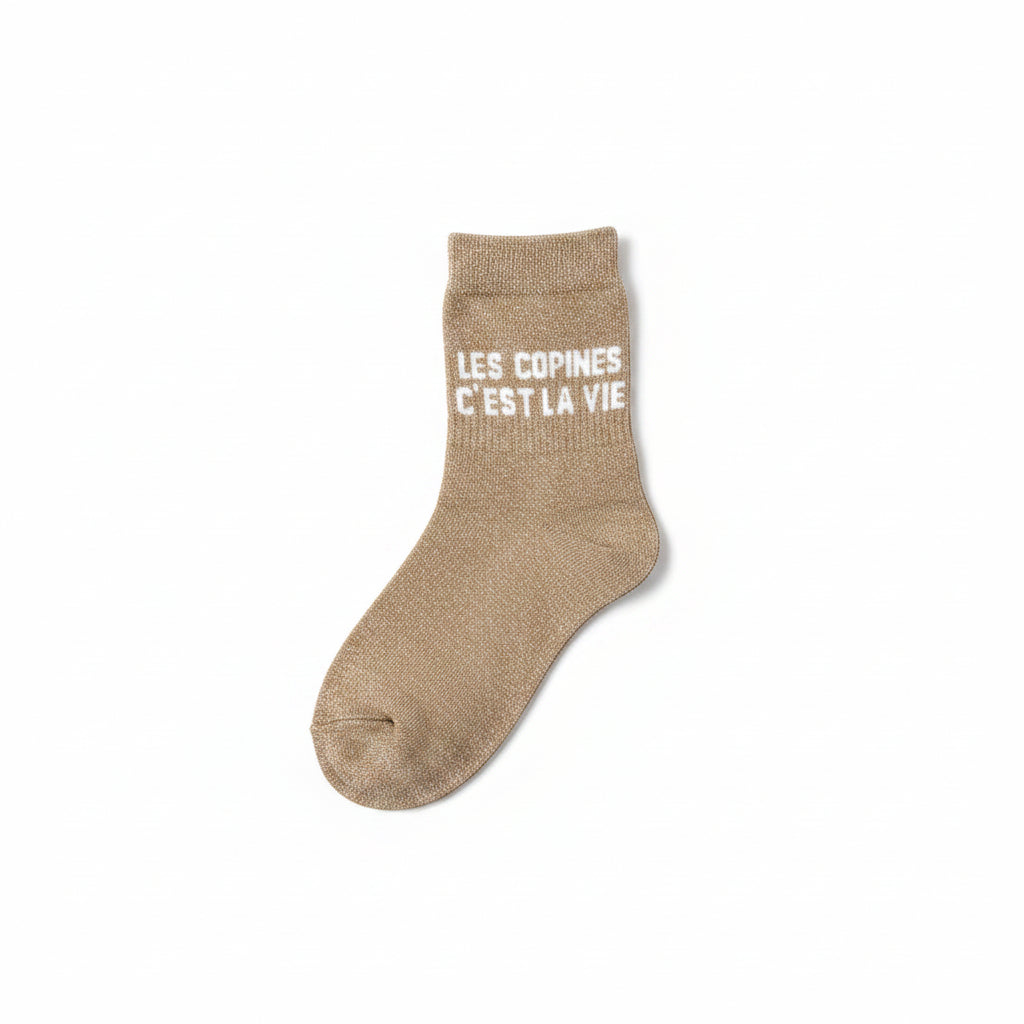 Chaussettes ‘’Les copines c’est la vie’’