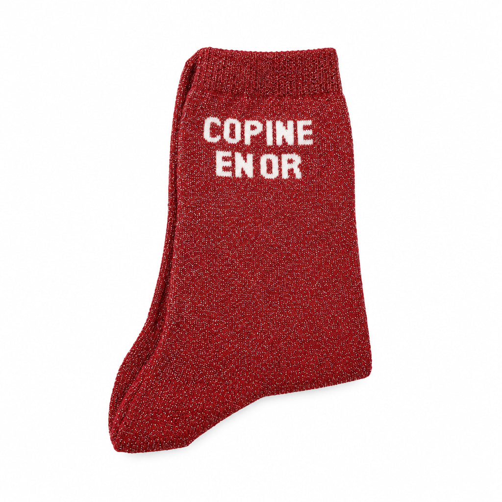 Chaussettes "Copine en or"